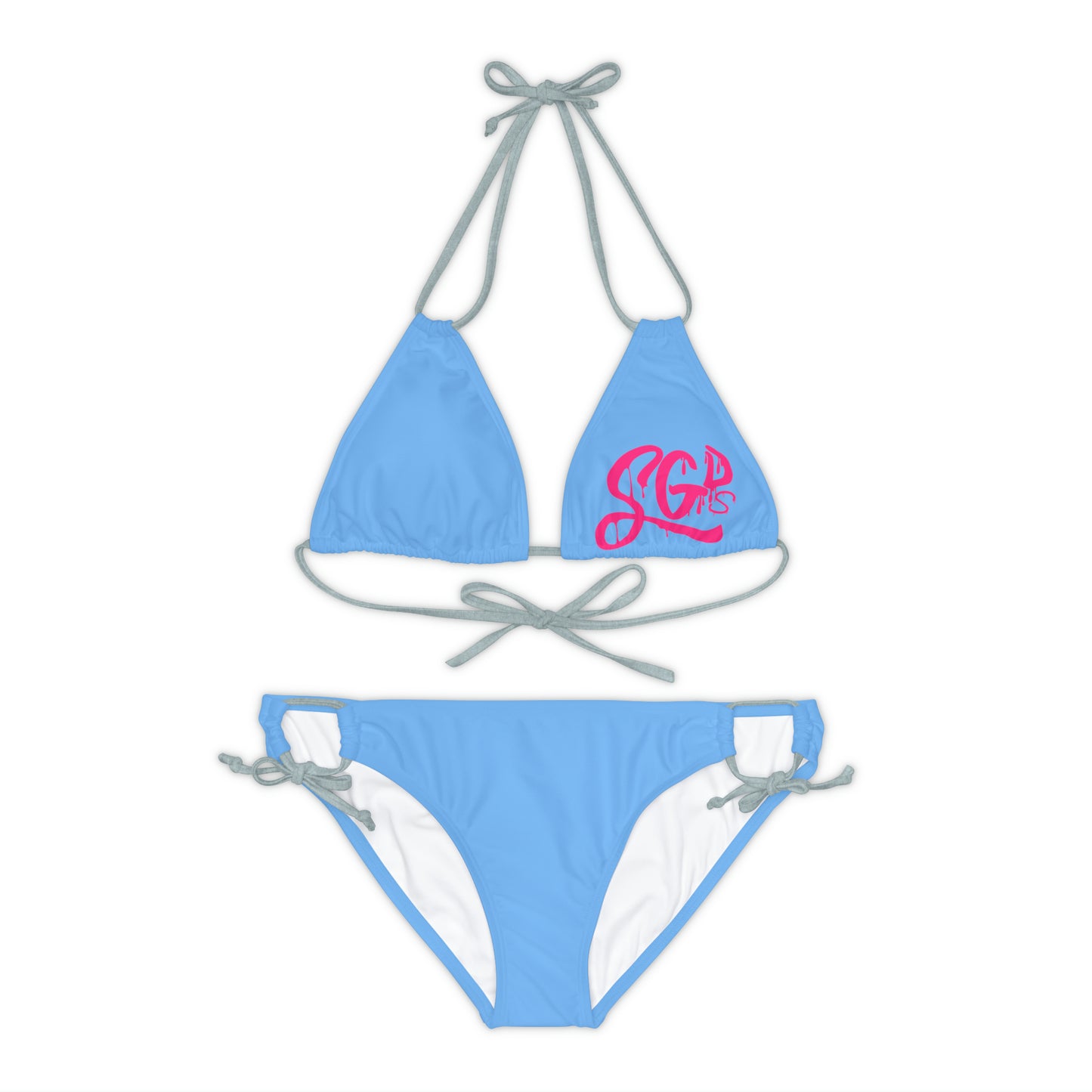 Strappy Bikini Set (AOP)