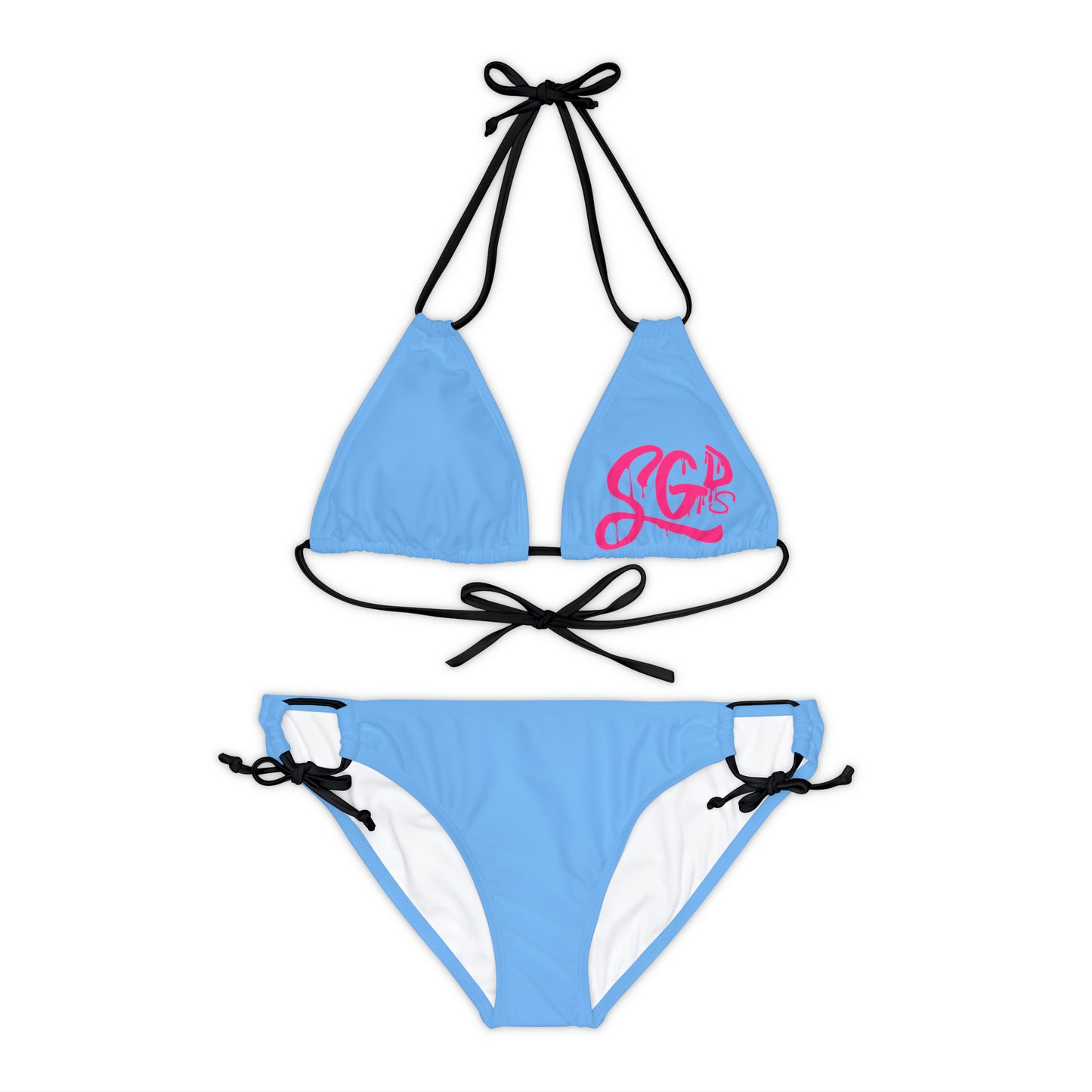 Strappy Bikini Set (AOP)