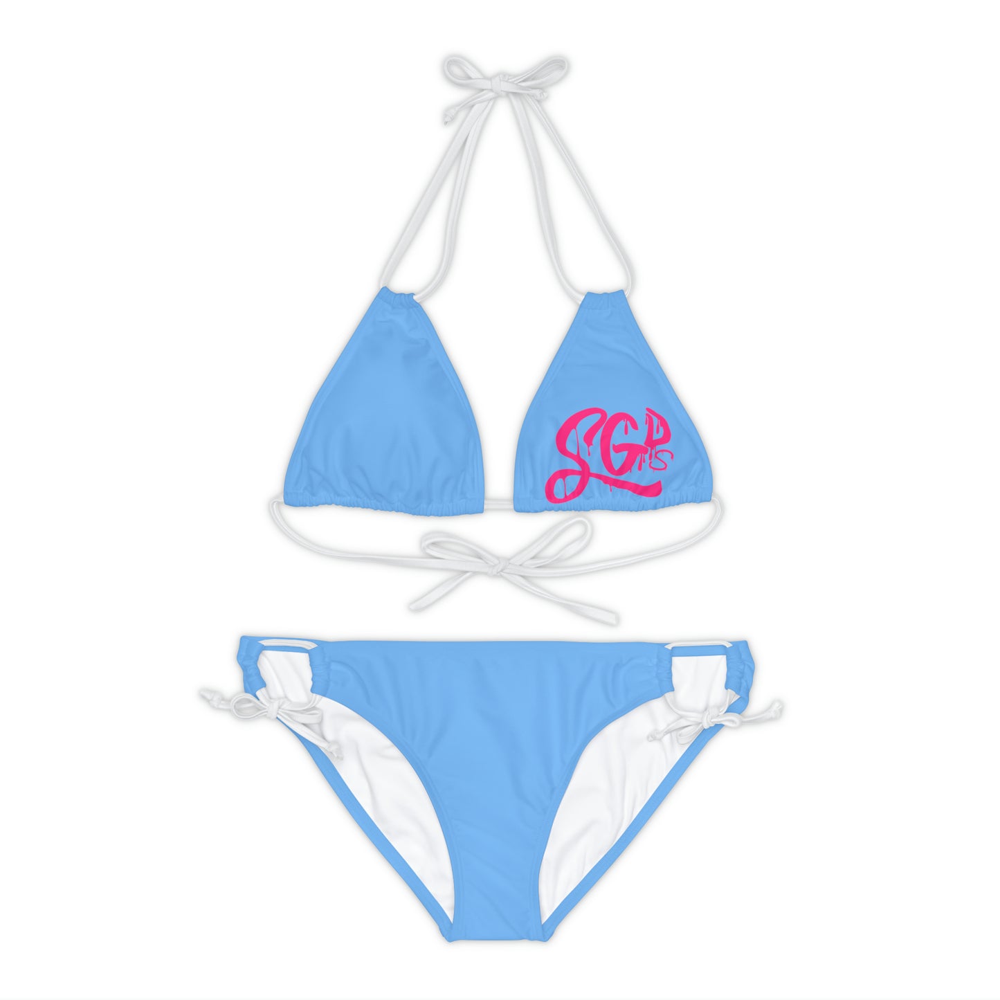 Strappy Bikini Set (AOP)