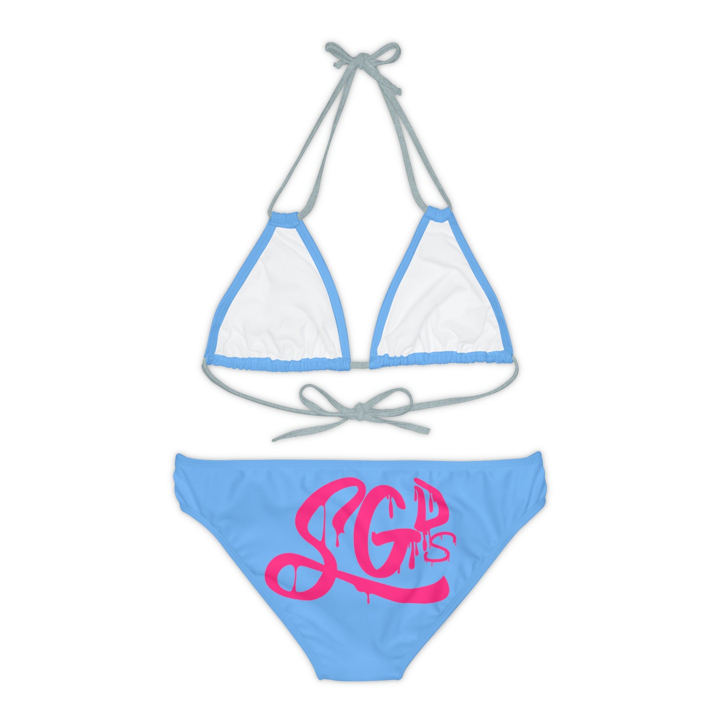 Strappy Bikini Set (AOP)