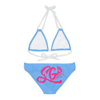 Strappy Bikini Set (AOP)