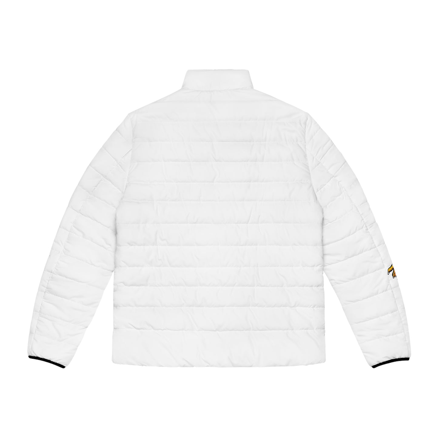 SGDS Men's white  Puffer Jacket (AOP)