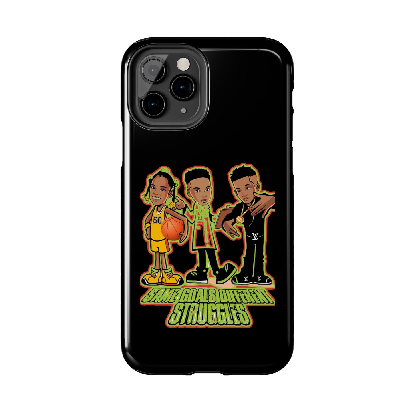 Same Goals Different Struggles Tough Phone Cases