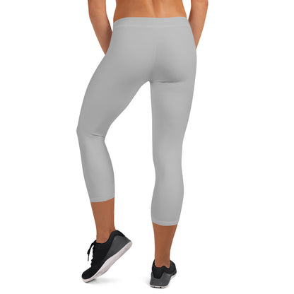 Same Goals Different Struggles Women’s Sliver Capri Leggings