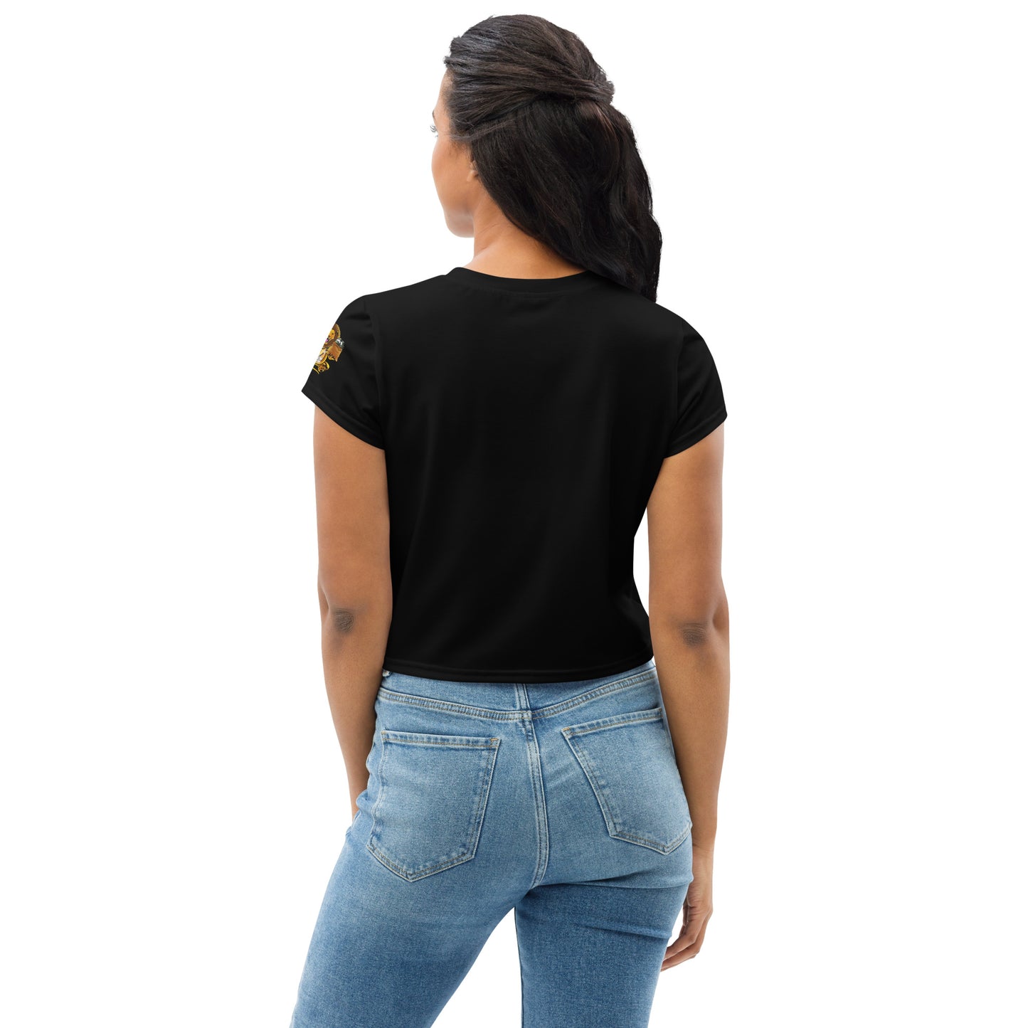 Same Goals Different Struggles Women’s Crop Tee