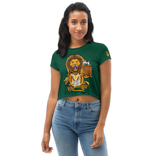 SGDS  Women’s British Racing Green Crop Tee