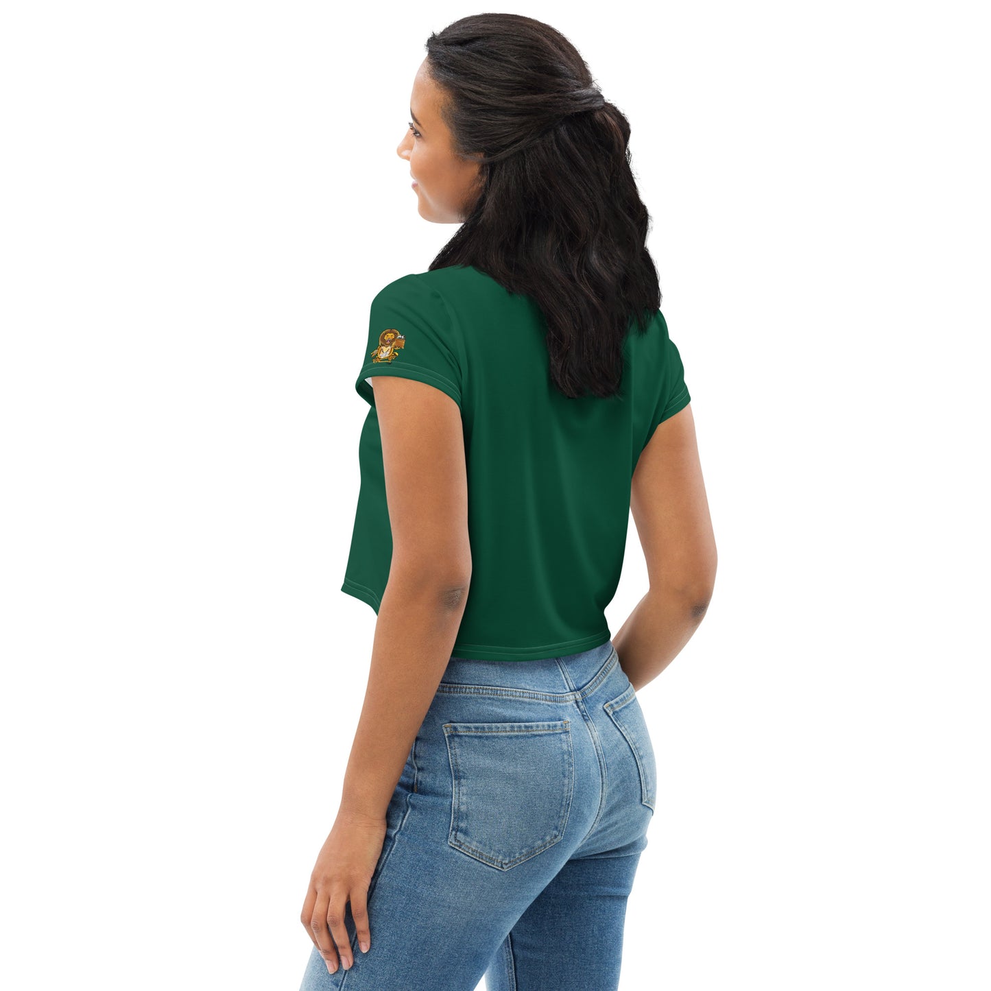 SGDS  Women’s British Racing Green Crop Tee