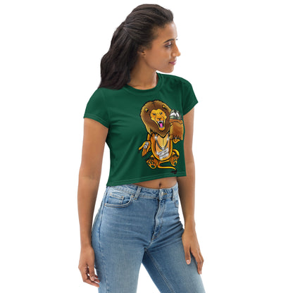 SGDS  Women’s British Racing Green Crop Tee