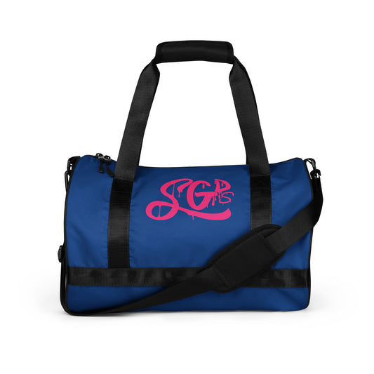 Same Goals Different Struggles All-over print gym bag