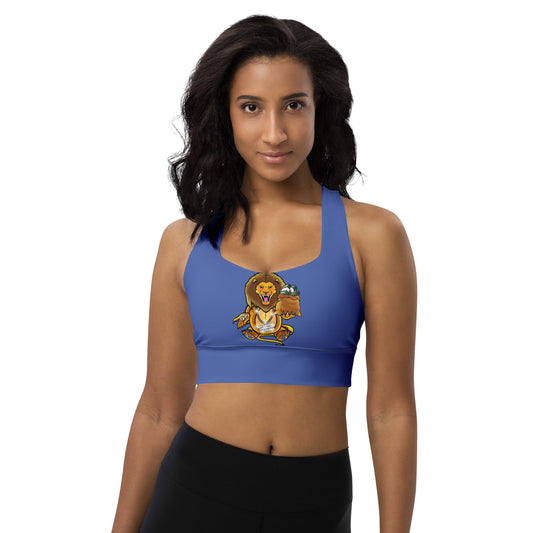 Same Goals Different Struggles Women’s Mariner Longline sports bra