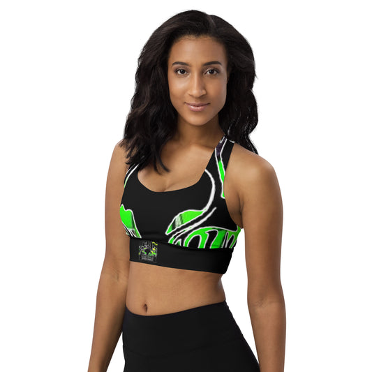 Same Goals Different Struggles Women’s Longline sports bra