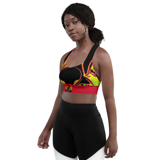 Same Goals Different Struggles Women’s Longline sports bra