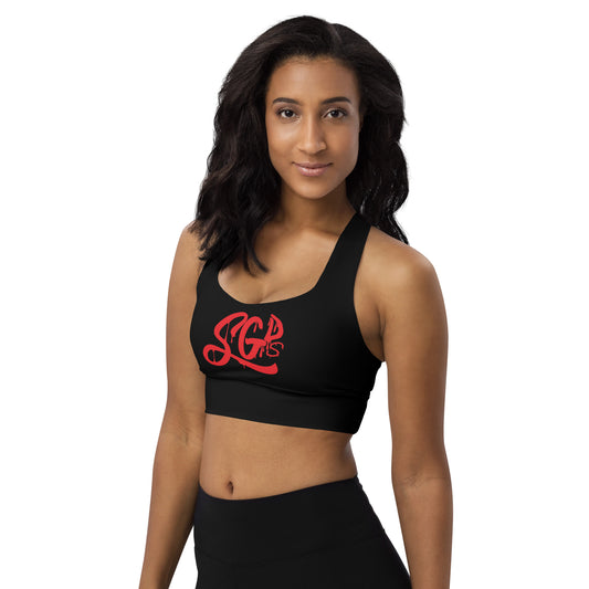 Same Goals Different Struggles Women’s Longline sports bra