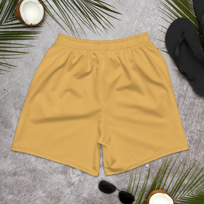 Same Goals Different Struggles Harvest Gold Men's Recycled Athletic Shorts