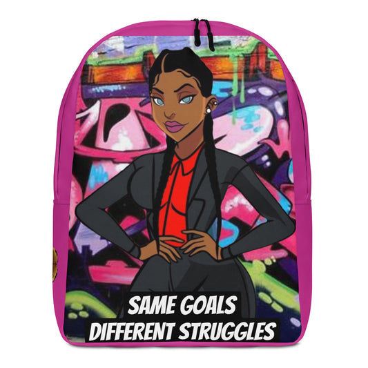 Same Goals Different Struggles Backpack