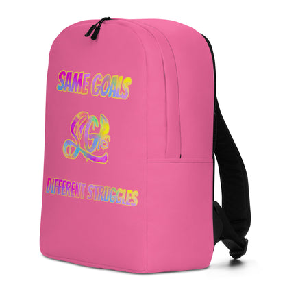 Same Goals Different Struggles Backpack