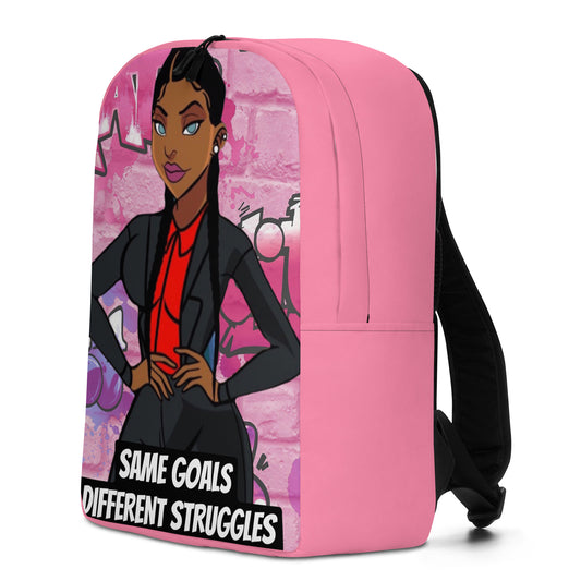 Same Goals Different Struggles Backpack