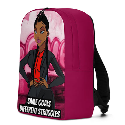 Same Goals Different Struggles Backpack