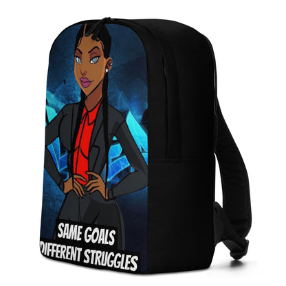 Same Goals Different Struggles Backpack