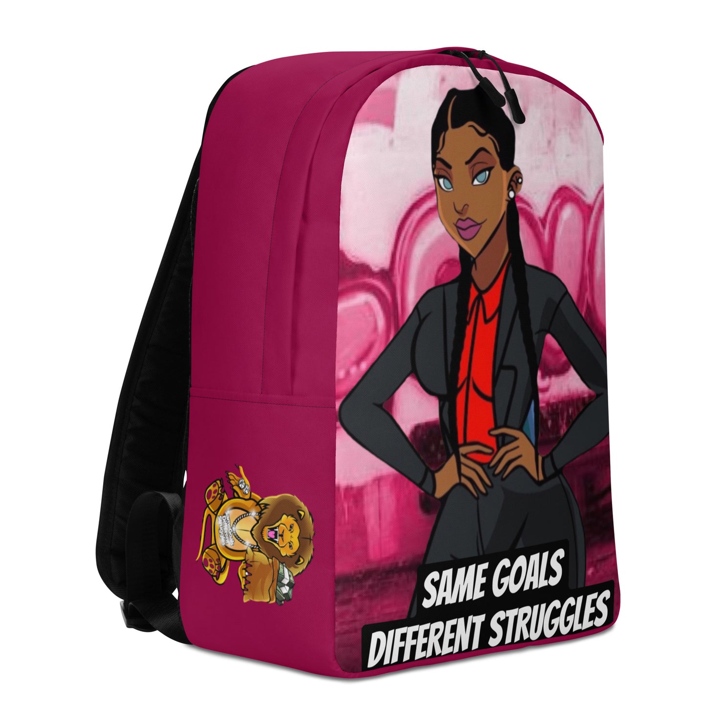 Same Goals Different Struggles Backpack