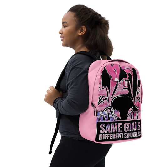 Same Goals Different Struggles Minimalist Backpack