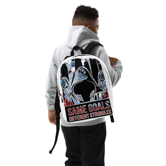 Same Goals Different Struggles Backpack