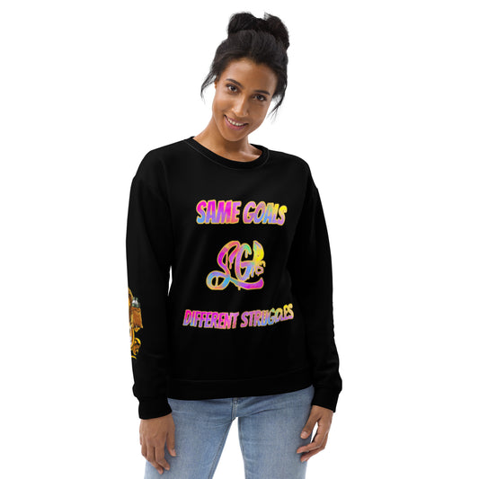 Same Goals Different Struggles Women’s Sweatshirt