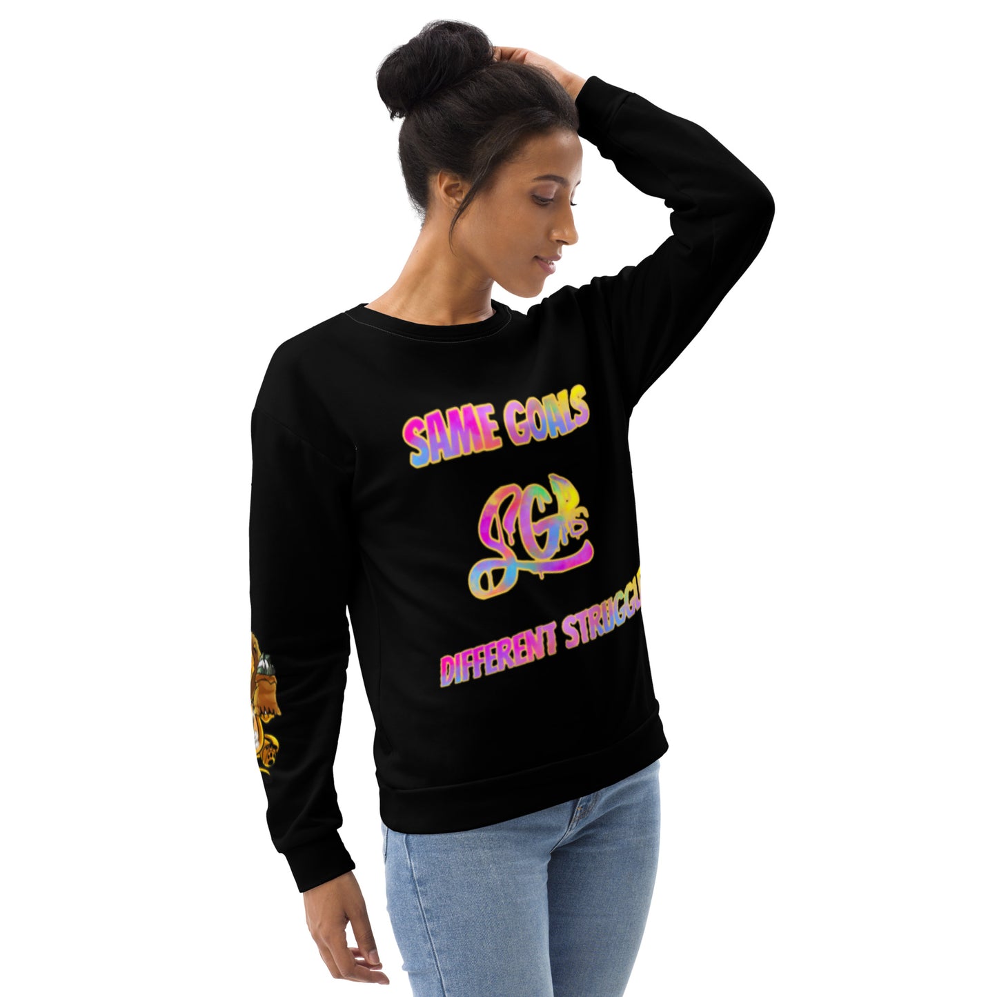 Same Goals Different Struggles Women’s Sweatshirt