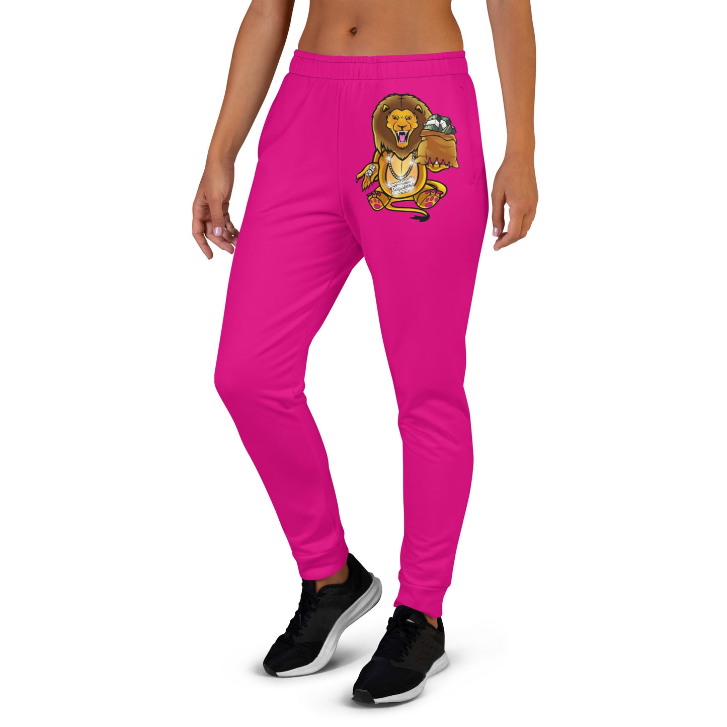 Same Goals Different Struggles Medium Violet Red Women's Joggers