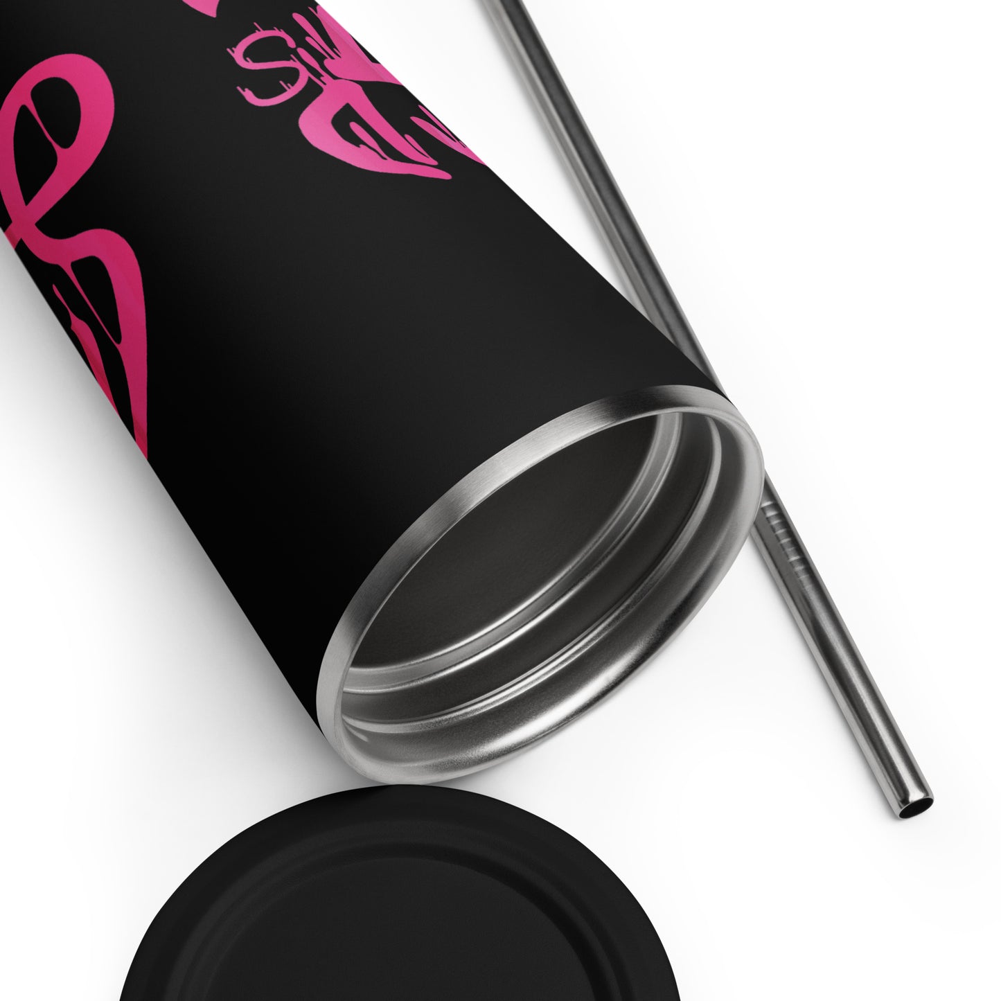 SGDS Insulated tumbler with a straw