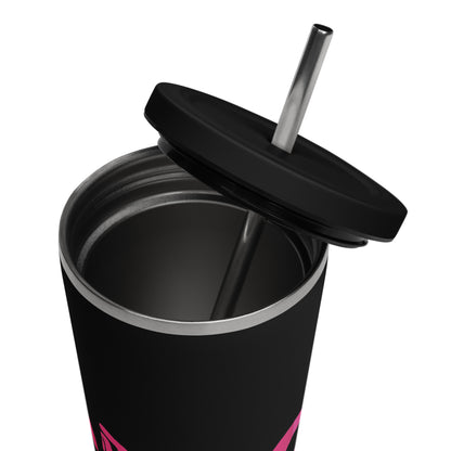 SGDS Insulated tumbler with a straw