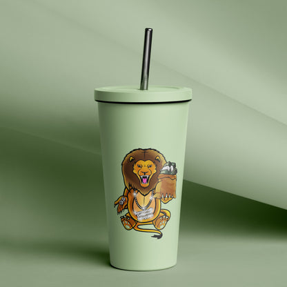 SGDS Insulated tumbler with a straw