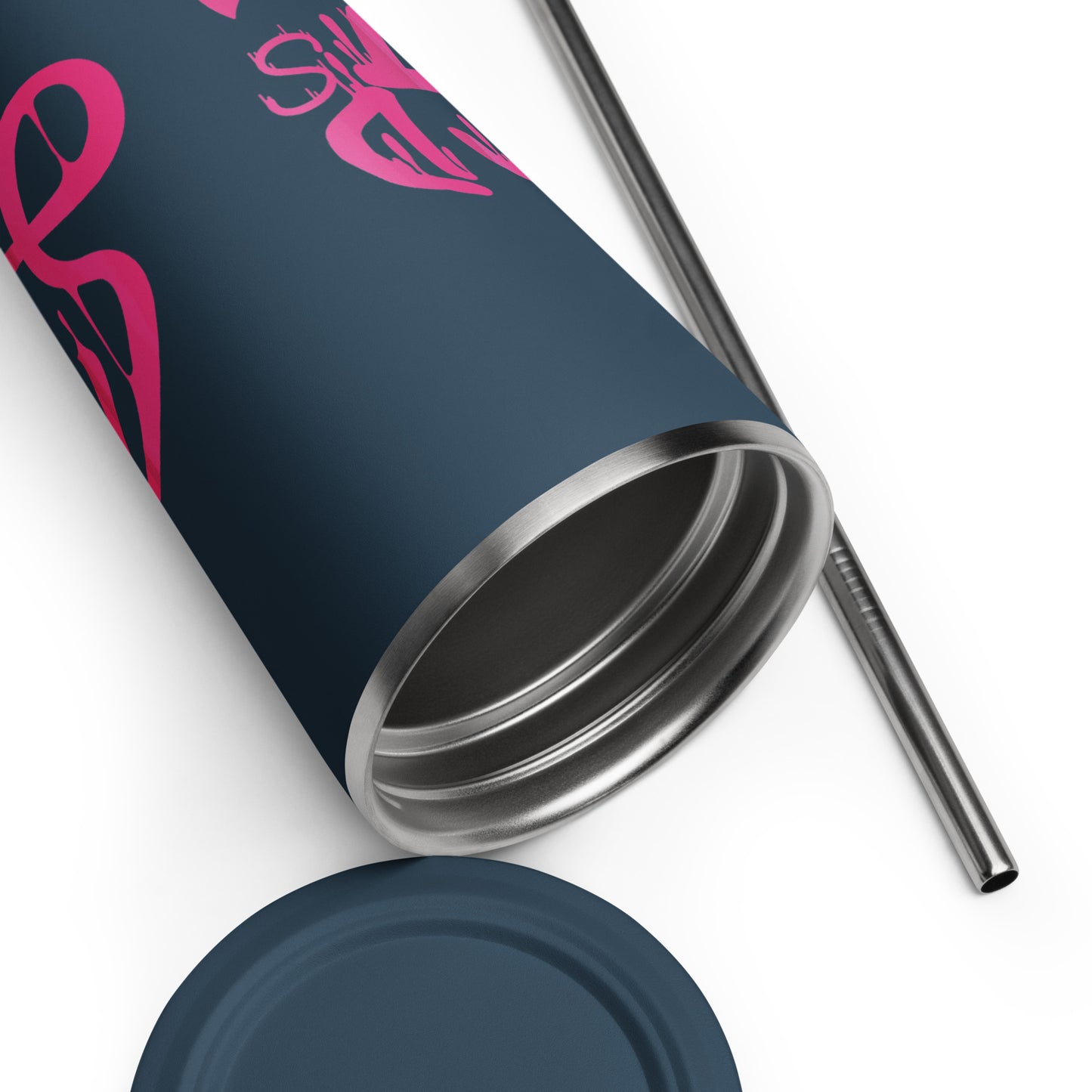 SGDS Insulated tumbler with a straw