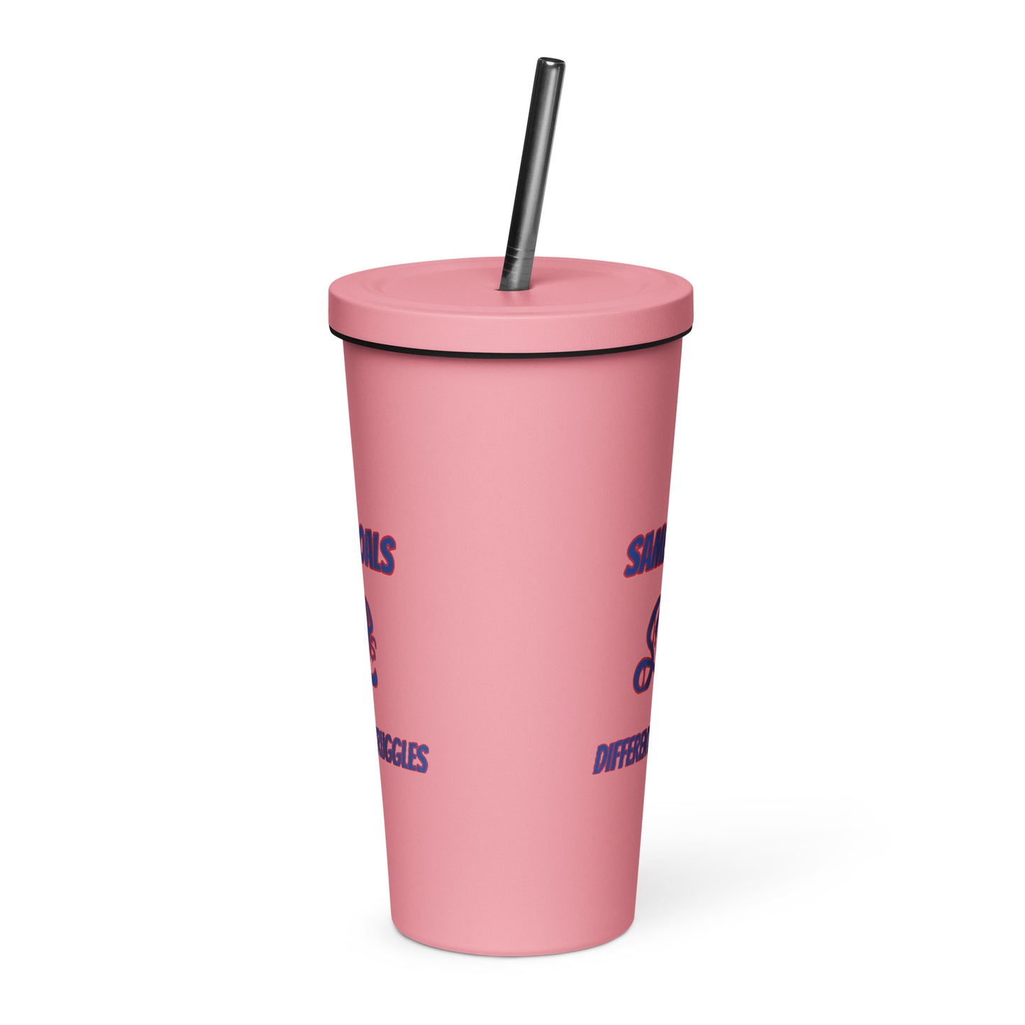 SGDS Insulated tumbler with a straw