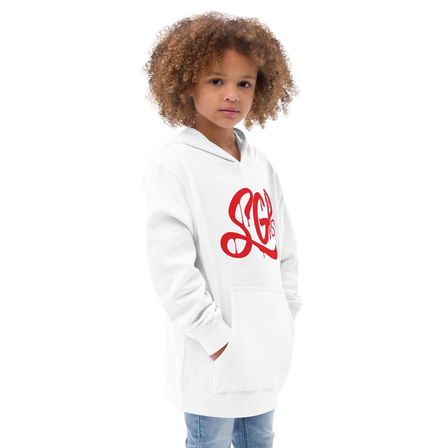 Same Goals Different Struggles Kids fleece hoodie