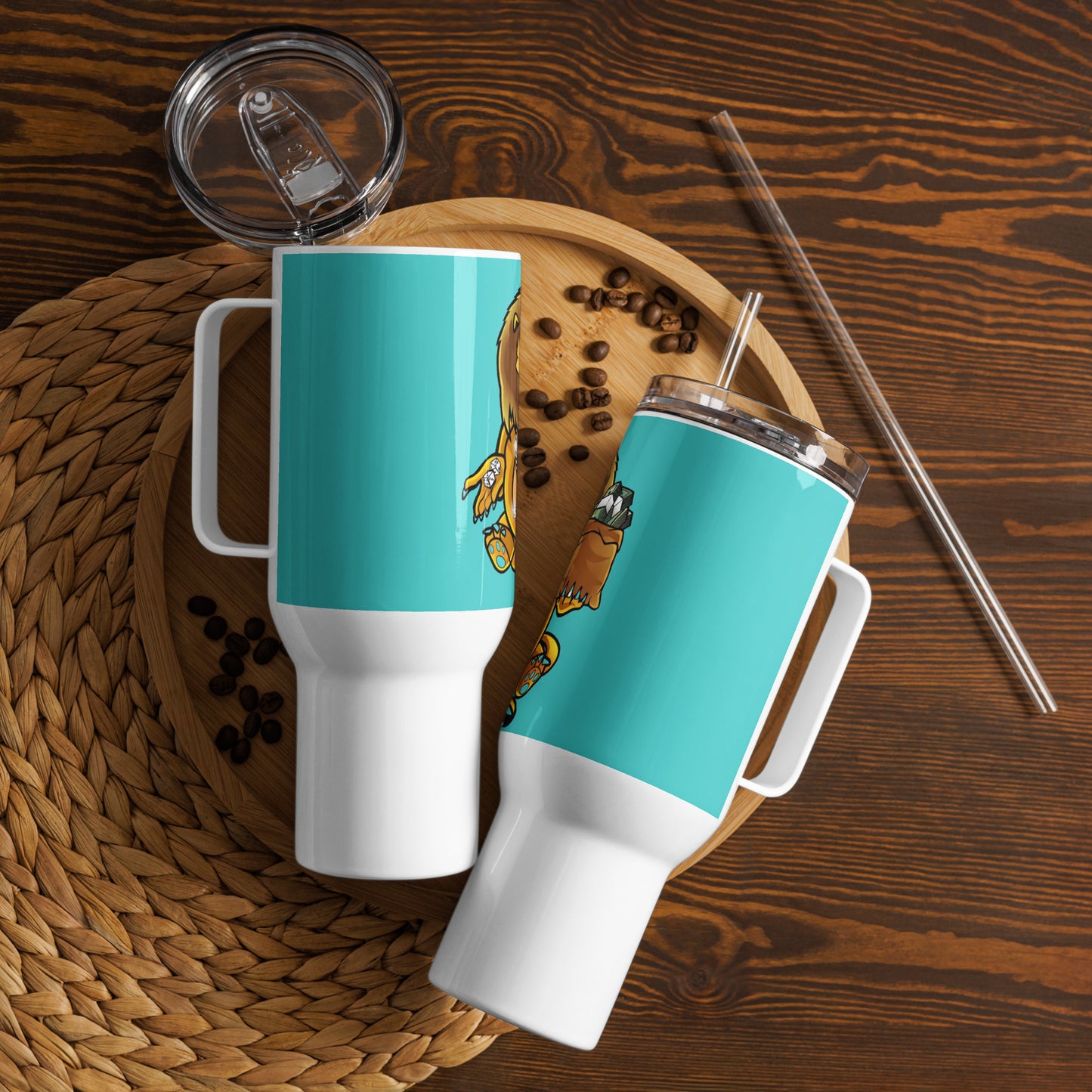 SGDS Travel mug with a handle