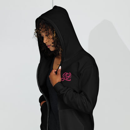 Same Goals Different Struggles Women’s zip hoodie