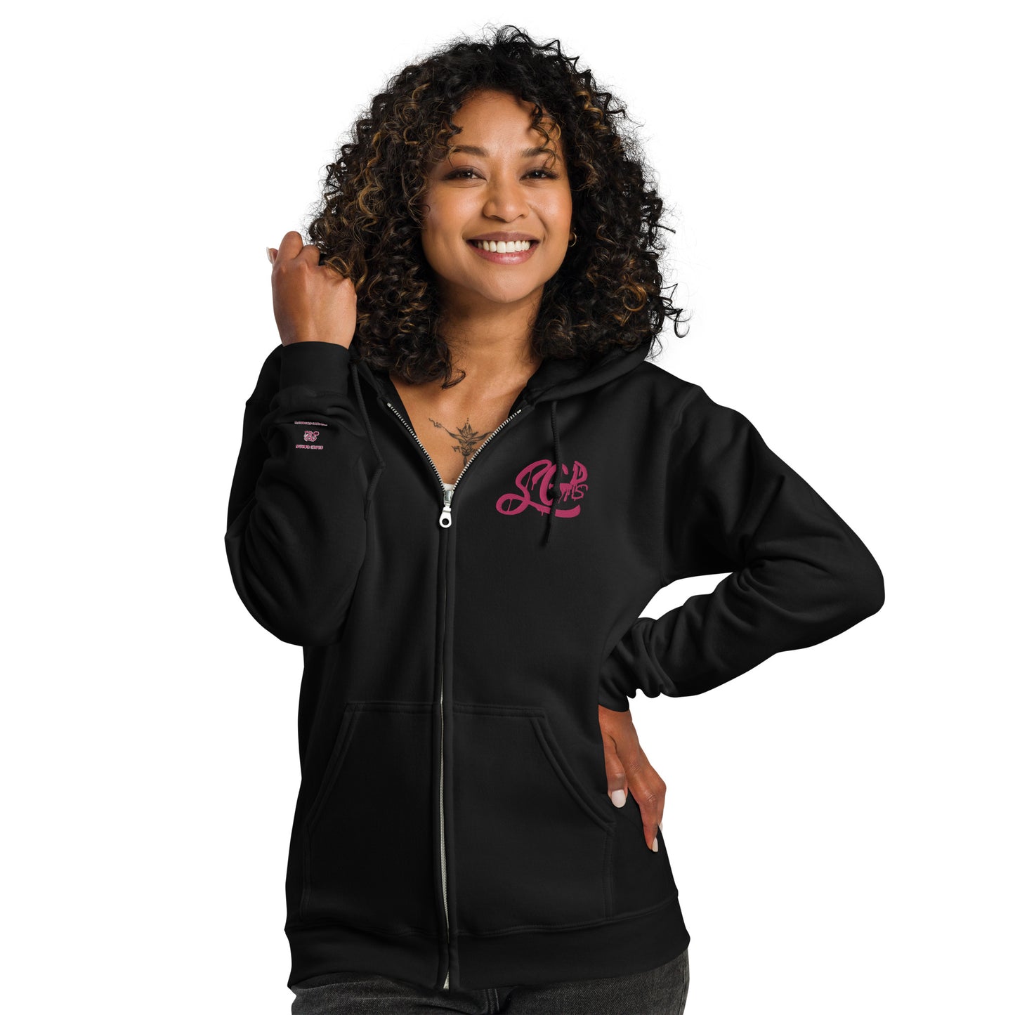 Same Goals Different Struggles Women’s zip hoodie