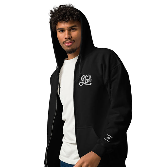 Same Goals Different Struggles Men’s zip hoodie