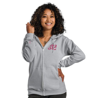 Same Goals Different Struggles Women’s zip hoodie