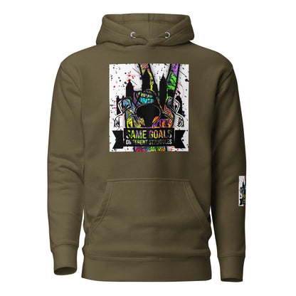 Same Goals Different Struggles Women’s Hoodie