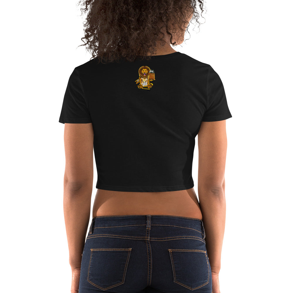 Same Goals Different Struggles Women’s Crop Tee