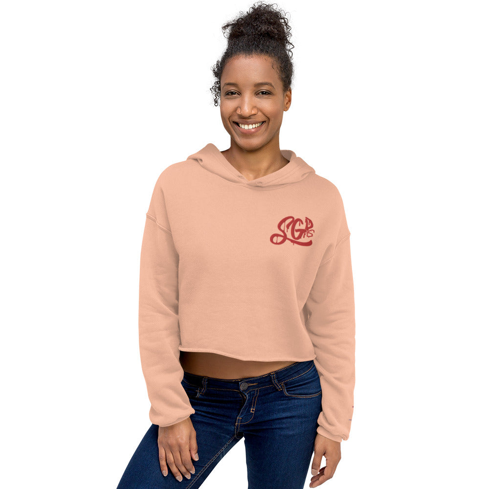 Same Goals Different Struggles Women’s Crop Hoodie