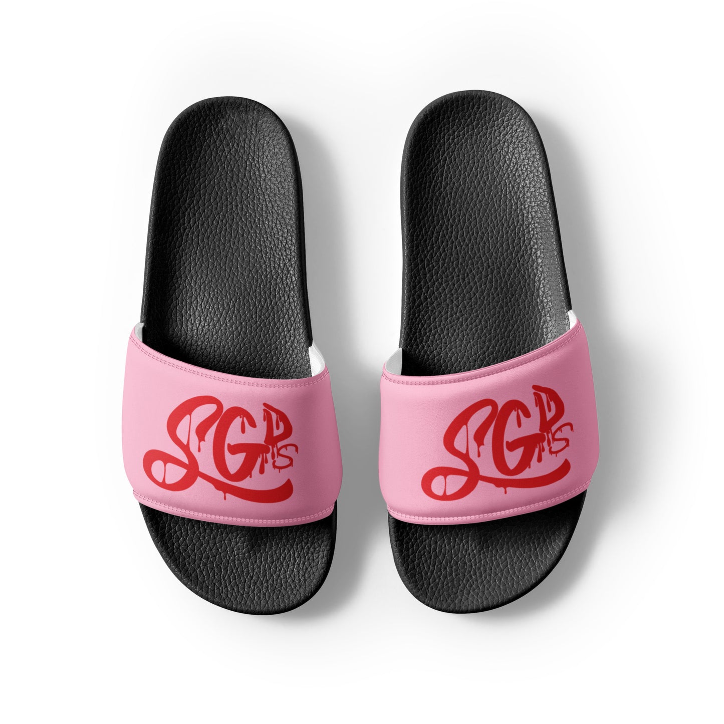 Same Goals Different Struggles Women's Cotton Candy slides