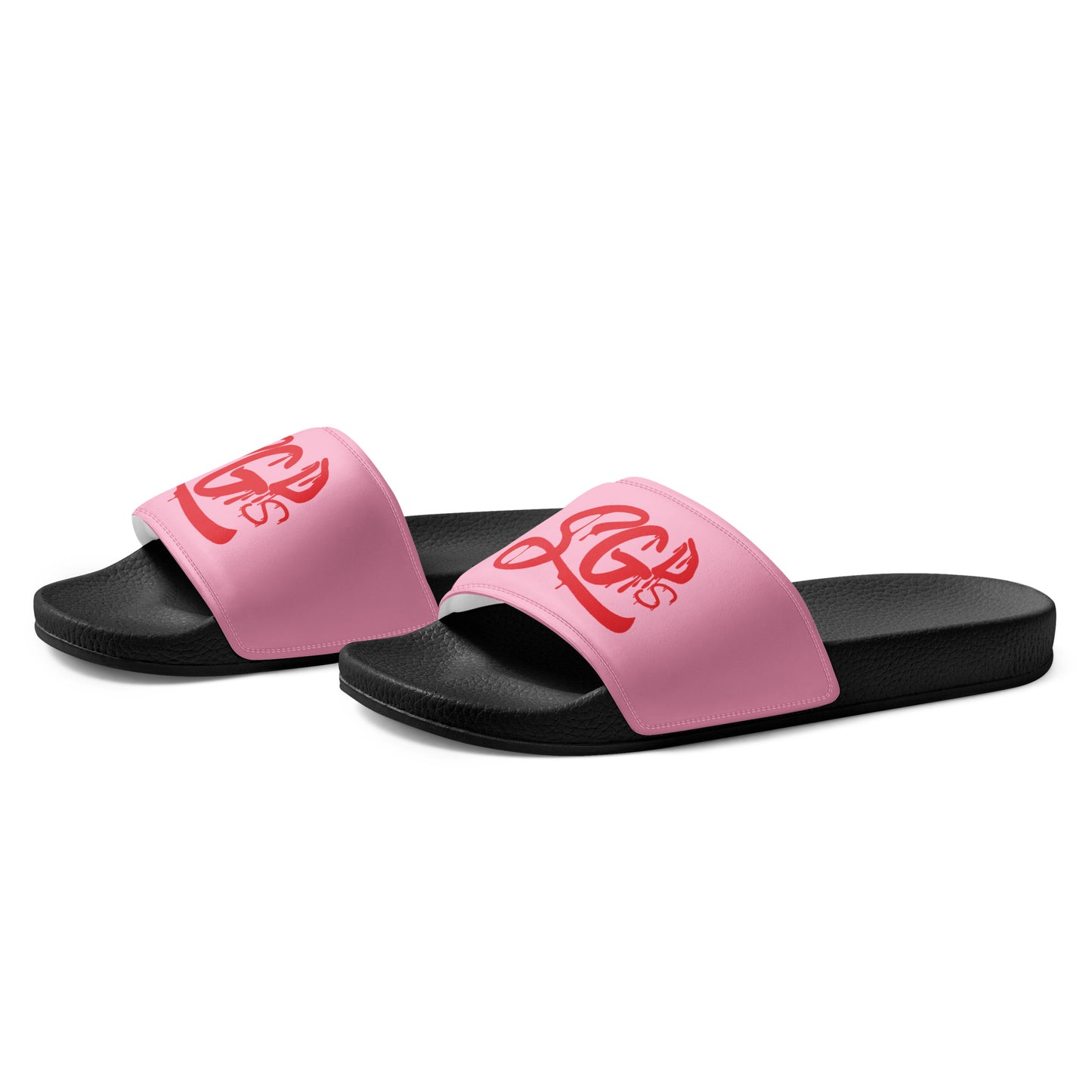 Same Goals Different Struggles Women's Cotton Candy slides