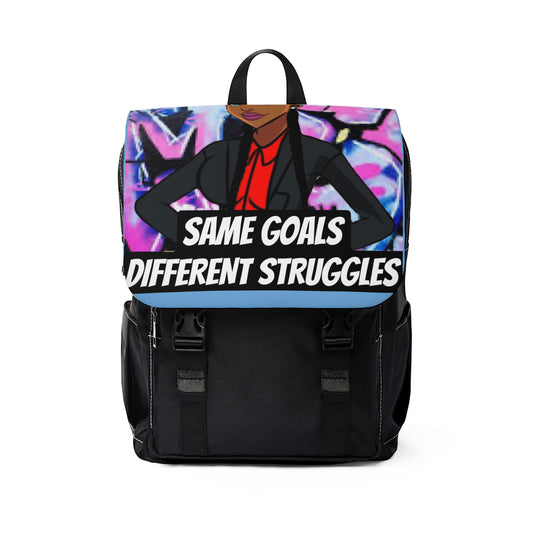 Same Goals Different Struggles Casual Shoulder Backpack