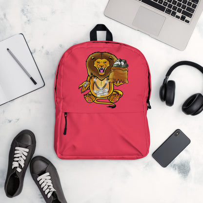 Same Goals Different Struggles Radical Red Backpack