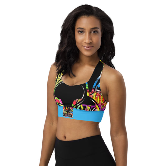 Same Goals Different Struggles Women’s Longline sports bra