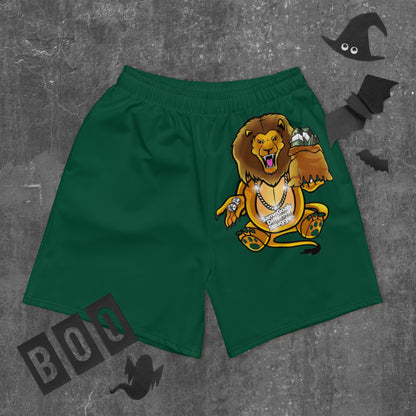 Same Goals Different Struggles British Racing Green Men's Recycled Athletic Shorts