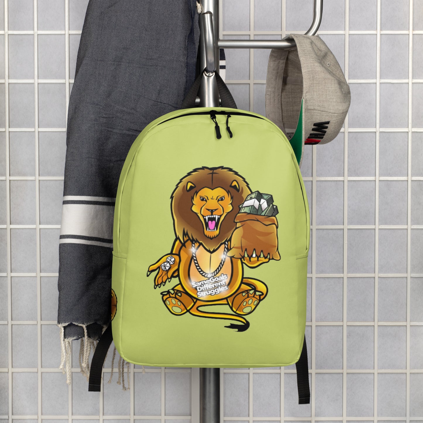 Same Goals Different Struggles Wild Willow Backpack